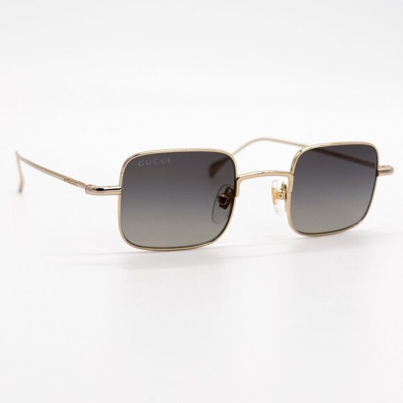 NEW GUCCI SUNGLASSES GG1813S 001 GOLD/GRAY WOMEN EYEWEAR GUCCI main image 5